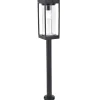 Flair solar bollard zwart e27 2.4ww|ohgreen Clearance