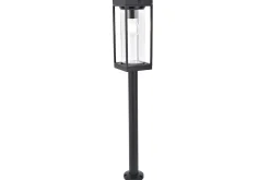 Flair solar bollard zwart e27 2.4ww|ohgreen Clearance
