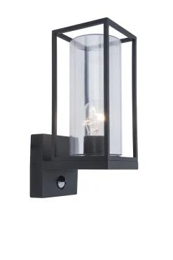 Flair wandlamp met sensor mat zwart e27 40w|ohgreen New