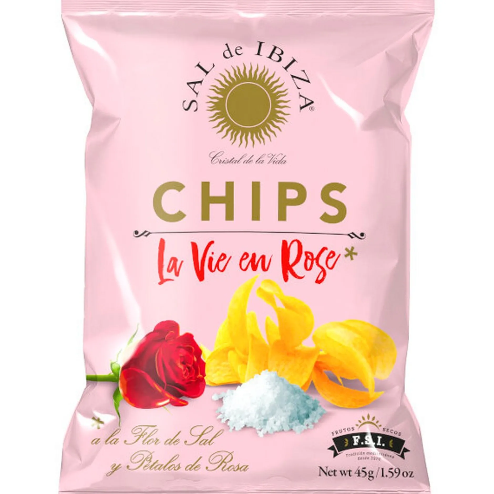 Fleur de sel chips la vie en rose 45g|ohgreen Sale