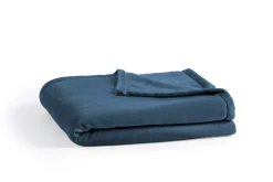 FLOCON THROW 130x180 Fjord (dark blue) Polaire|ohgreen Hot