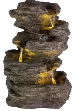 Fontein rots met 4 watervallen|ohgreen Outlet