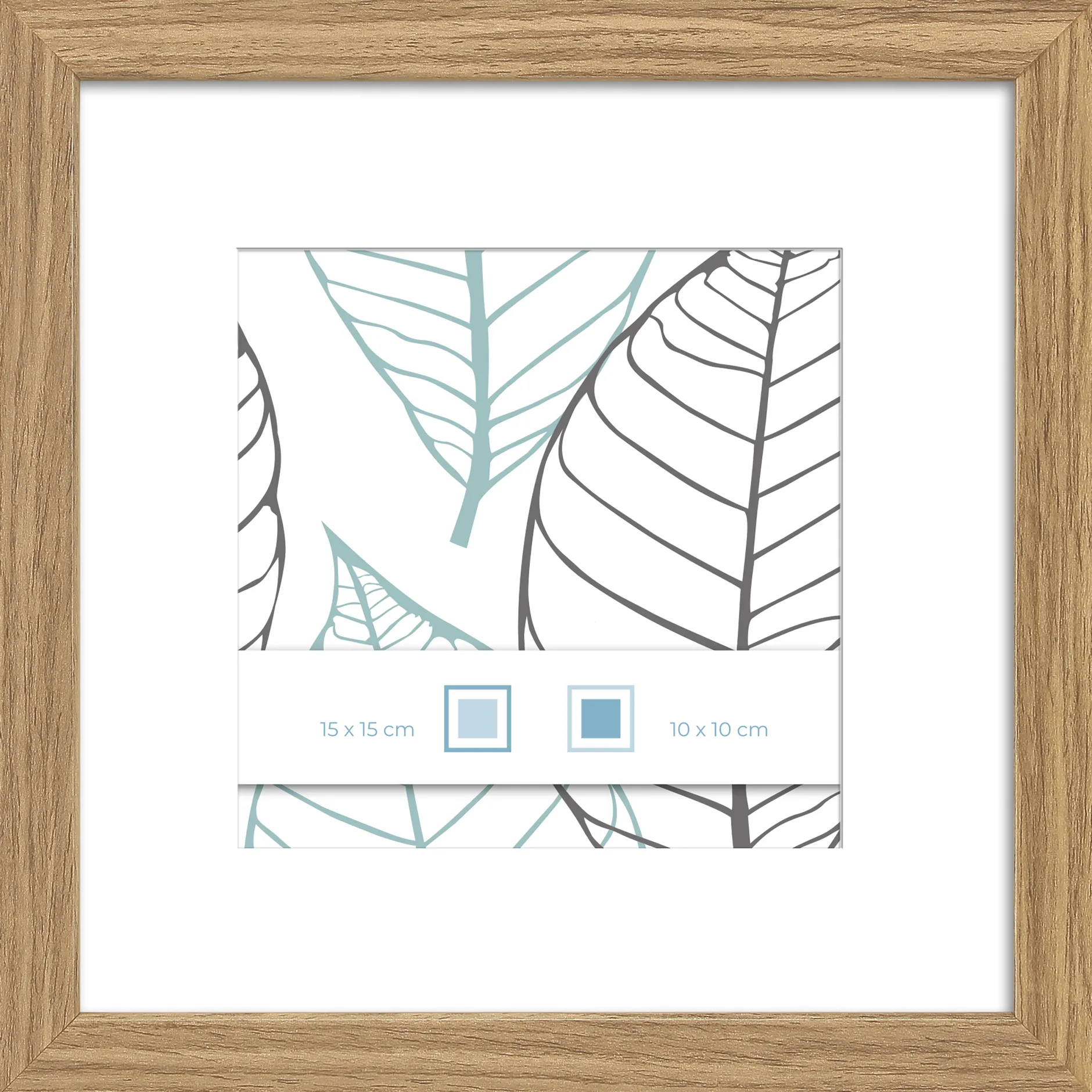 fotolijst halmstad vintage eik 15x15 cm|ohgreen