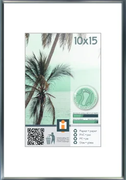 fotolijst kyoto zilver 10x15 cm|ohgreen