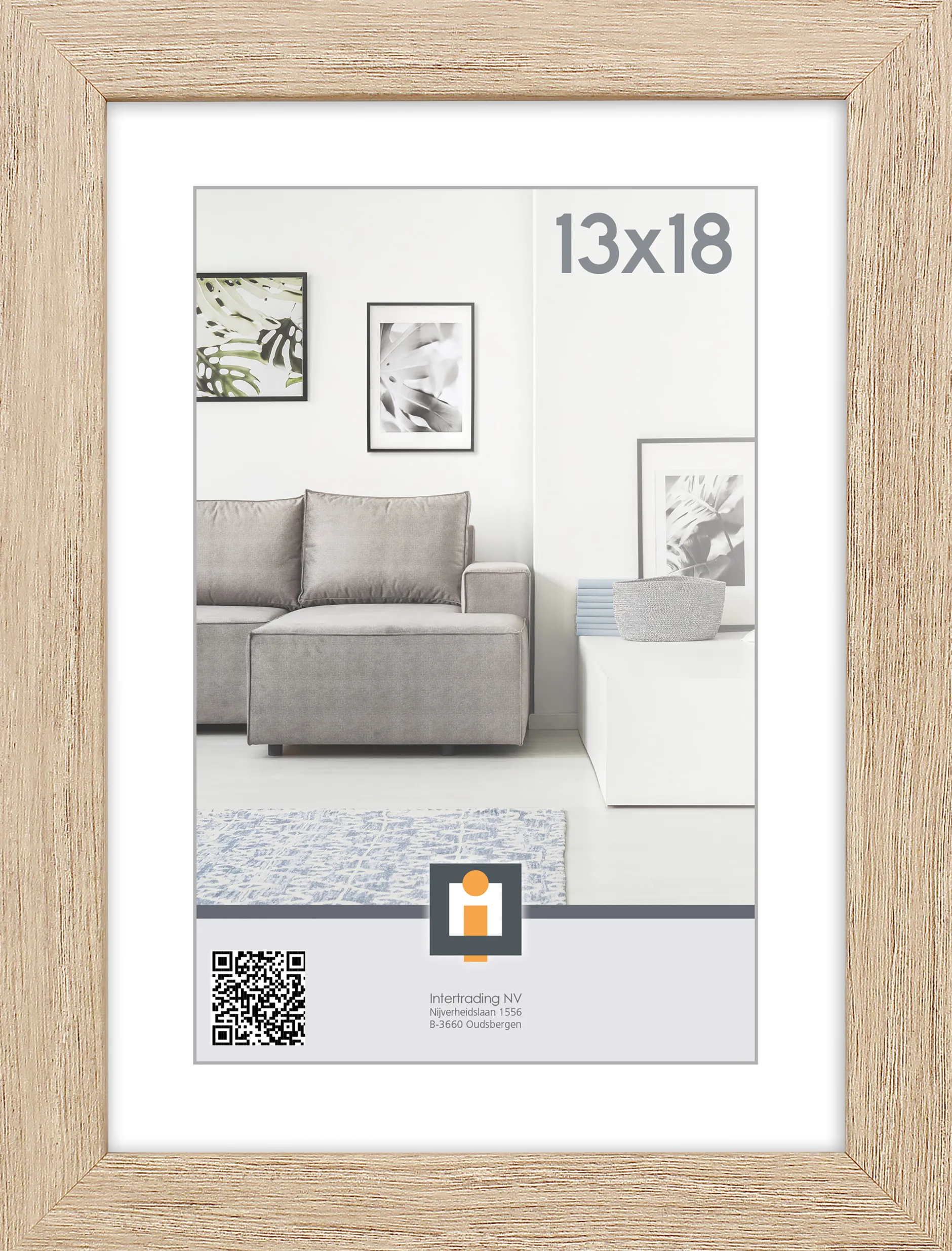 fotolijst livorno vintage eik 13x18 cm|ohgreen Clearance