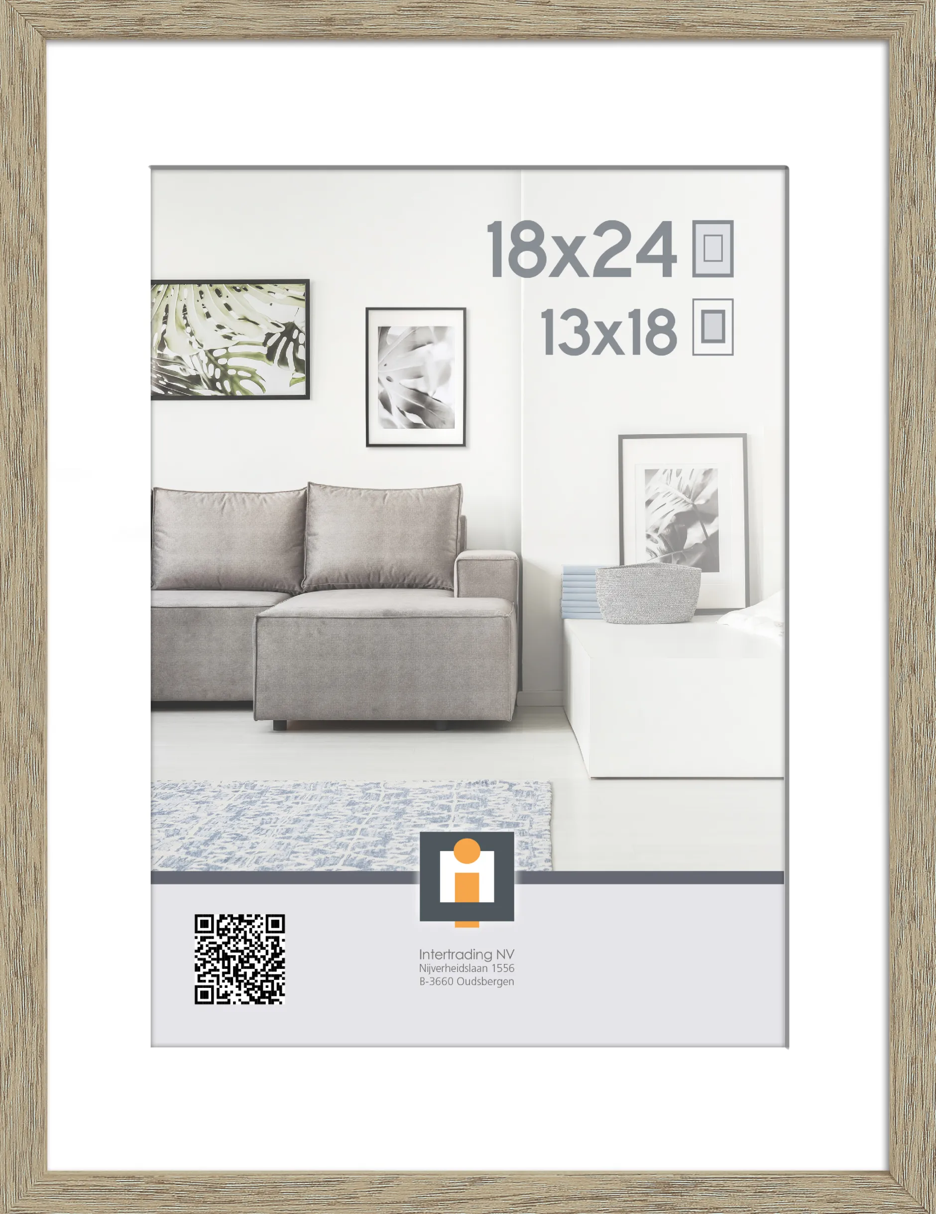 fotolijst madrid vintage eik 18x24 cm|ohgreen Clearance