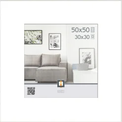 fotolijst madrid wit 50x50 cm|ohgreen Discount