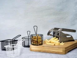 Frietmandje zwart Ø10 cm|ohgreen Sale