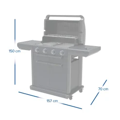 Gasbarbecue 4 Series Onyx S|ohgreen Discount