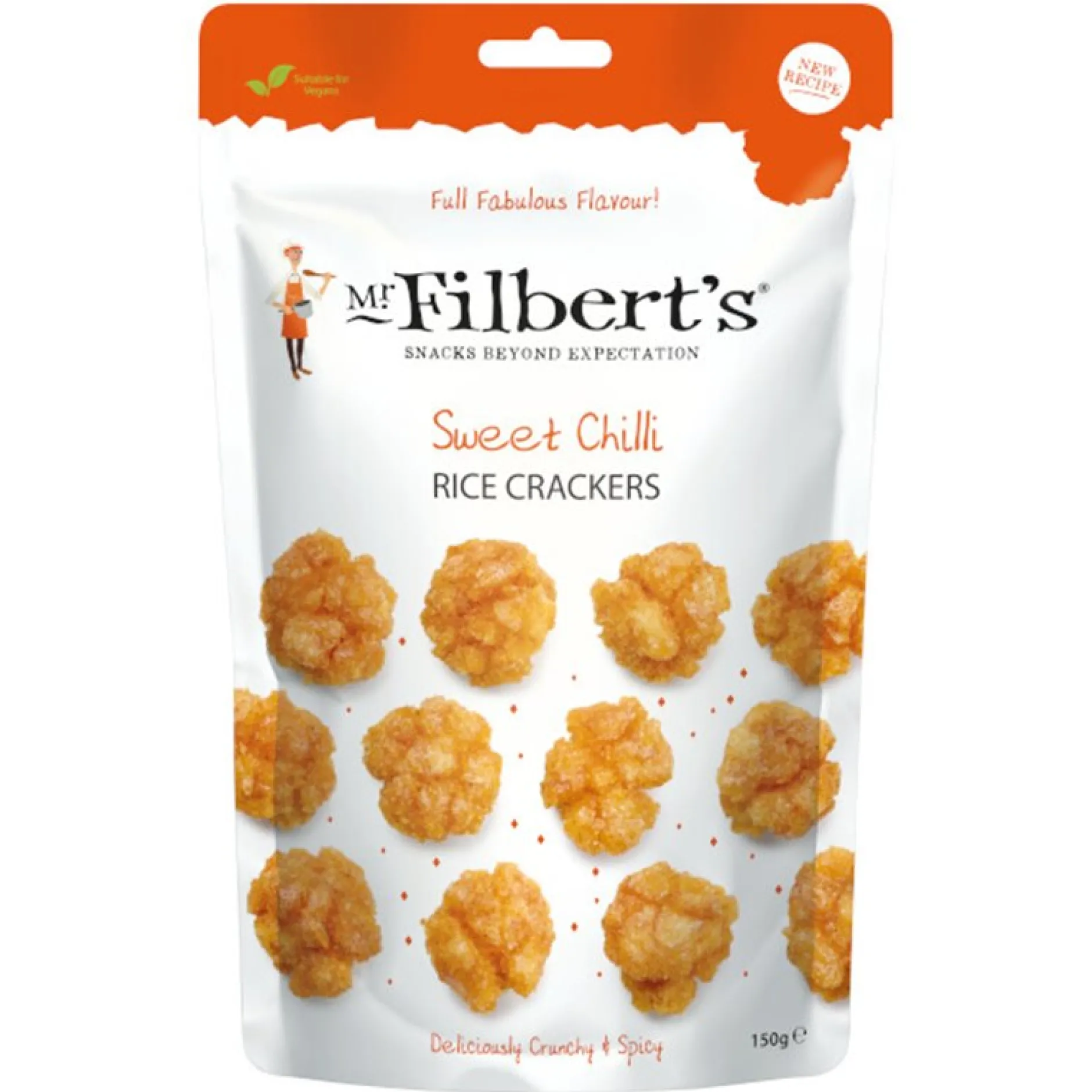 Gefrituurde rijstcrackers met chilli 150g|ohgreen Best