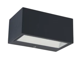 Gemini wandlamp donkergrijs led 10.5w|ohgreen Clearance