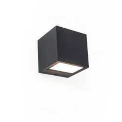 Gemini wandlamp mat zwart led 9w|ohgreen Outlet