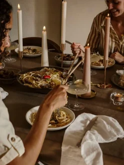 Geribde dinerkaars|ohgreen Clearance