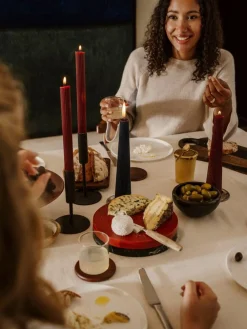 Geribde obelisk kaars|ohgreen Clearance