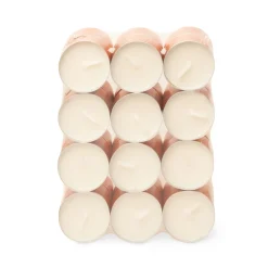 Geurloze theelichten roségouden cup|ohgreen Discount