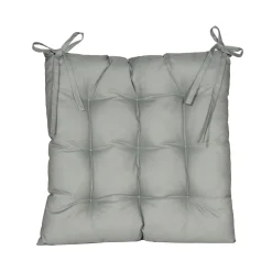 Gewatteerd stoelkussen olijf 38x38cm|ohgreen Outlet