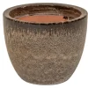 Glazed egg pot falling brown|ohgreen Clearance