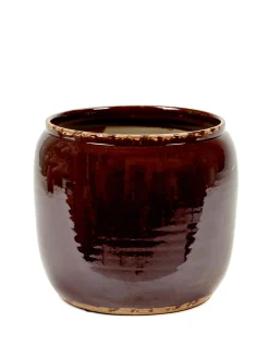 Glazed shades Pot costa m brown d21h21|ohgreen Hot