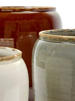 Glazed shades Pot costa s white d18,5h19|ohgreen Discount