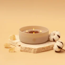 Glow geurkaars 4-wiek mindful morning|ohgreen