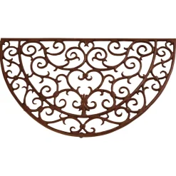 Halfronde gietijzeren deurmat|ohgreen Hot