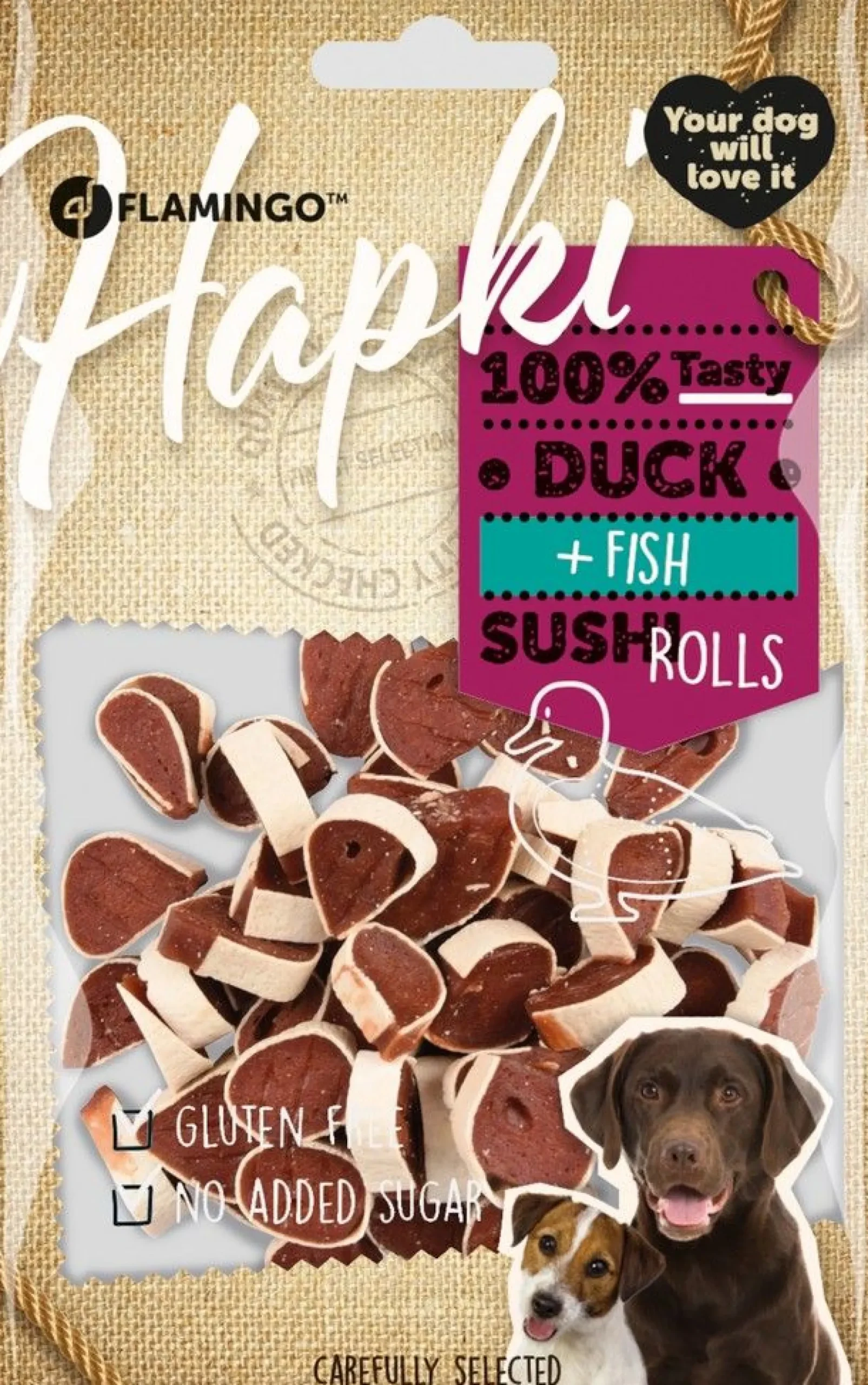 Hapki duck & fish sushi rolls 85gr|ohgreen Outlet
