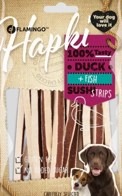 Hapki duck & fish sushi strips 85gr|ohgreen Hot