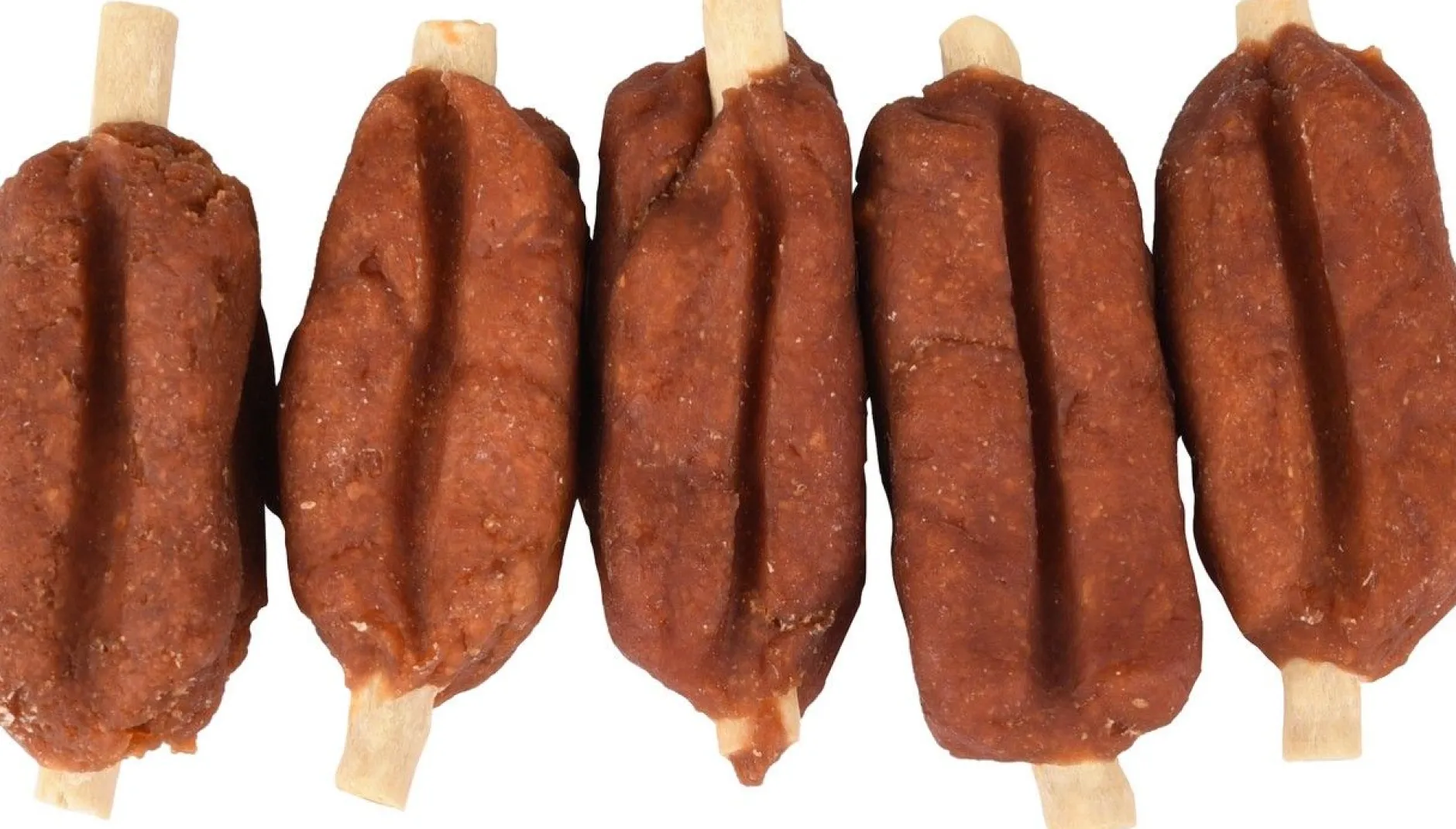 Hapki munchy sticks met kip 7,5cm 5st 100gr|ohgreen