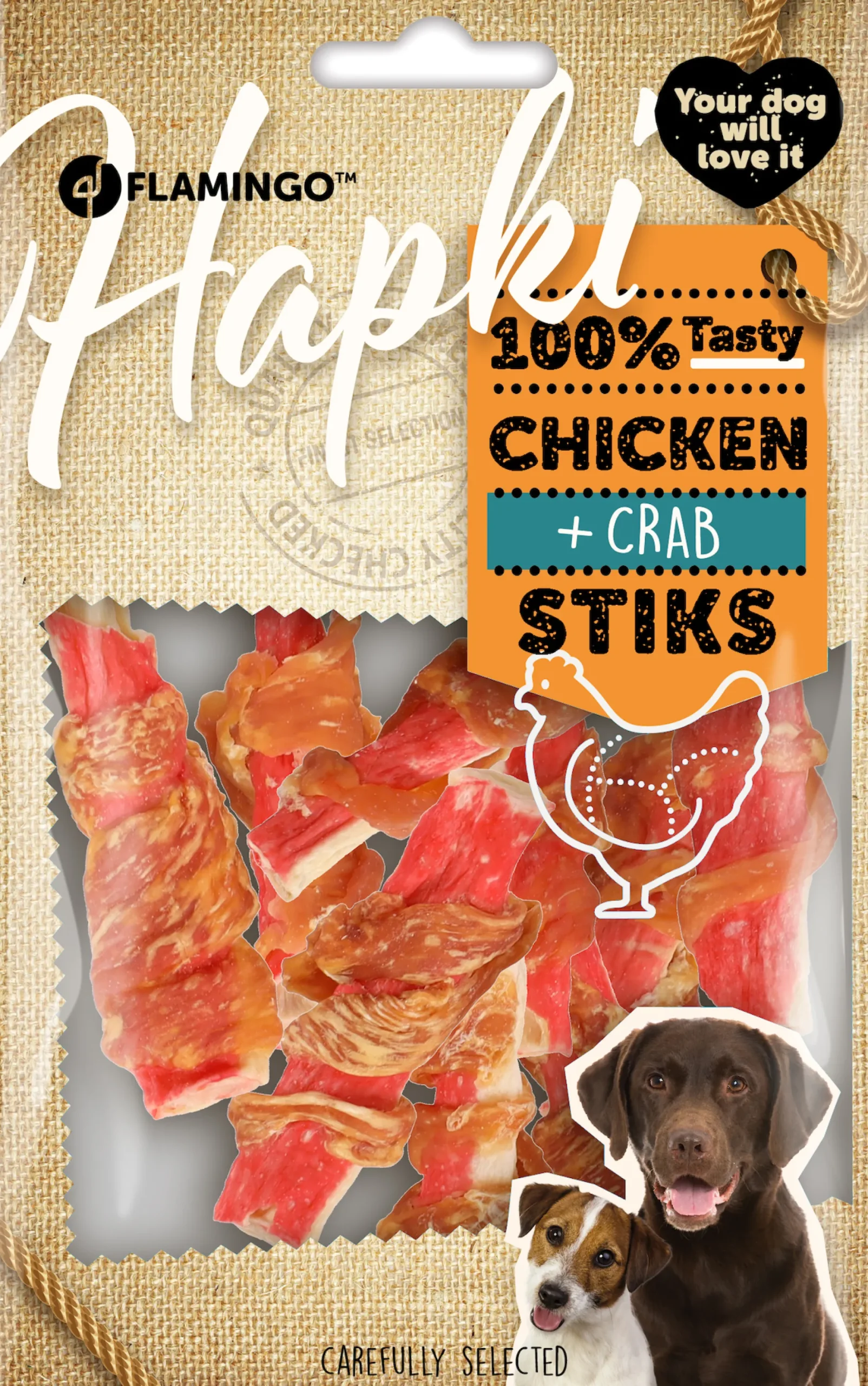 Hapki staaf met krab en kip 85gr|ohgreen Clearance