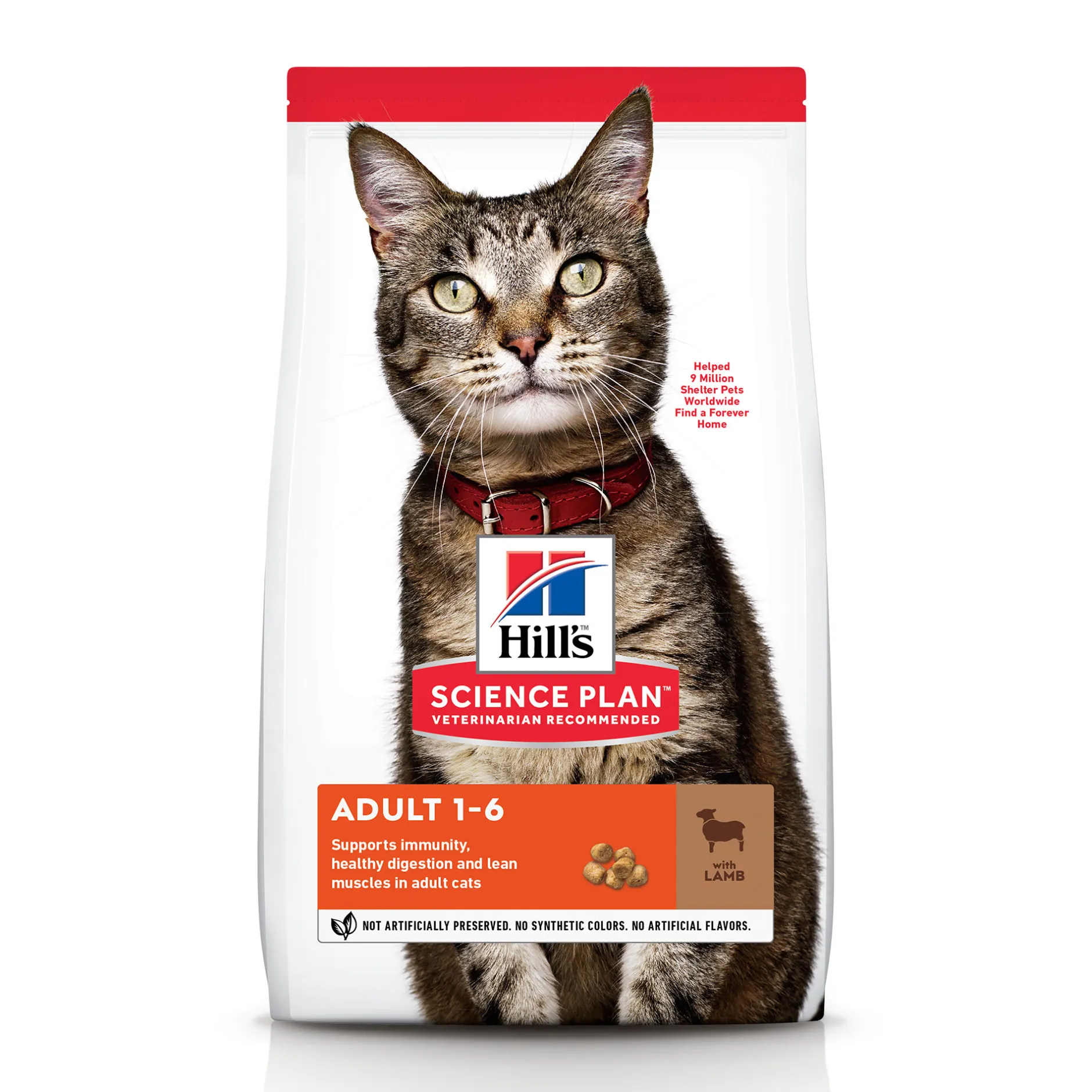 Hill's science plan adult kattenvoer lam & rijst 1,5kg|ohgreen Discount