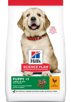 Hill's science plan puppy large breed hondenvoer kip 16kg|ohgreen