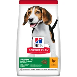 Hill's Science Plan Puppy Medium hondenvoer kip 12kg|ohgreen Outlet