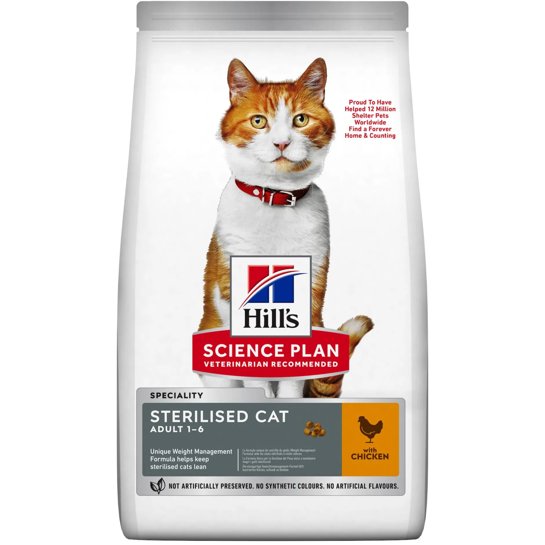Hill's science plan sterilised cat adult kattenvoer met kip zak 3kg|ohgreen Hot
