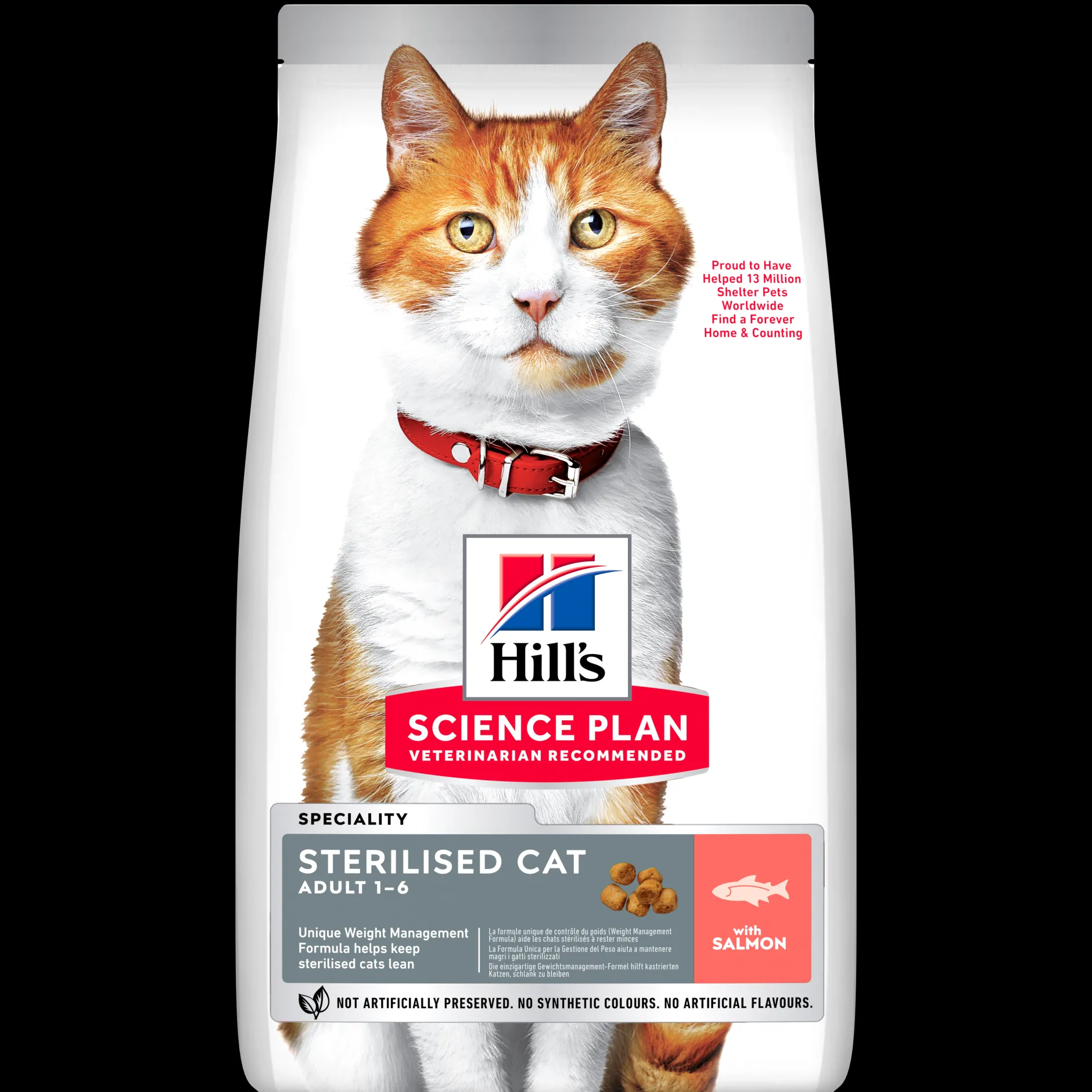 Hill's science plan sterilised cat adult kattenvoer met zalm zak 1.5kg|ohgreen Clearance