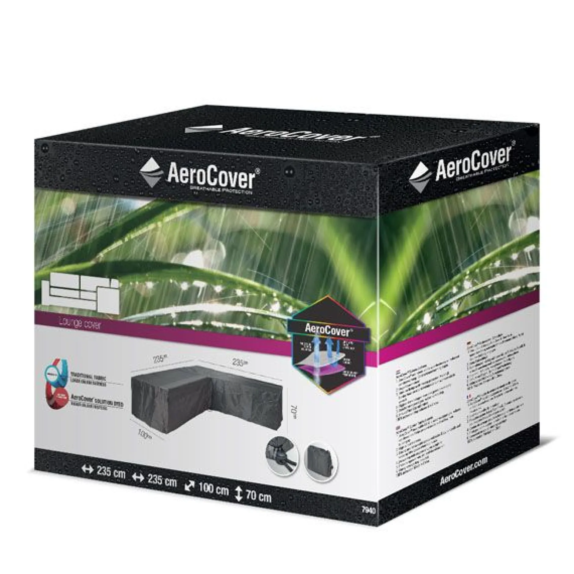 Hoes lounge L 235x235x100xh70cm|ohgreen Best