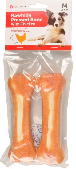 Hondenbeen wit kip 2st-220g-15cm|ohgreen Hot