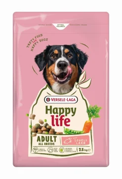 Hondenbrokken happy life adult met lam 2,5kg|ohgreen Hot