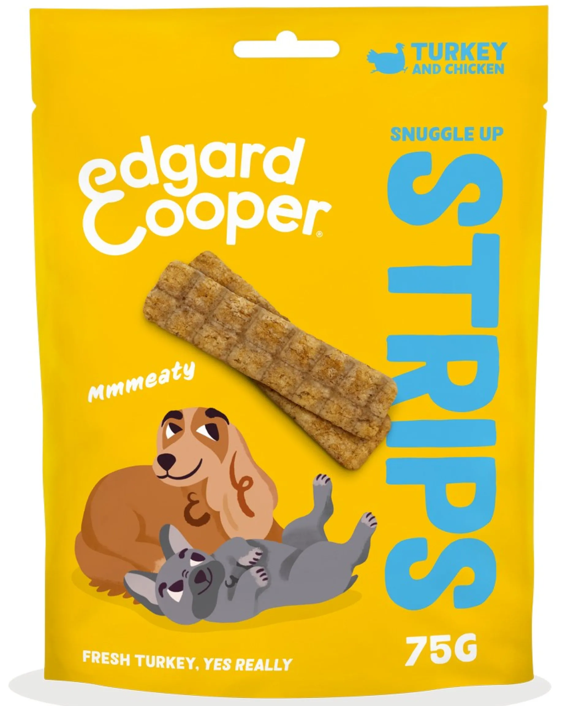 Hondensnack treats snuggle up strips met kalkoen en kip|ohgreen Sale