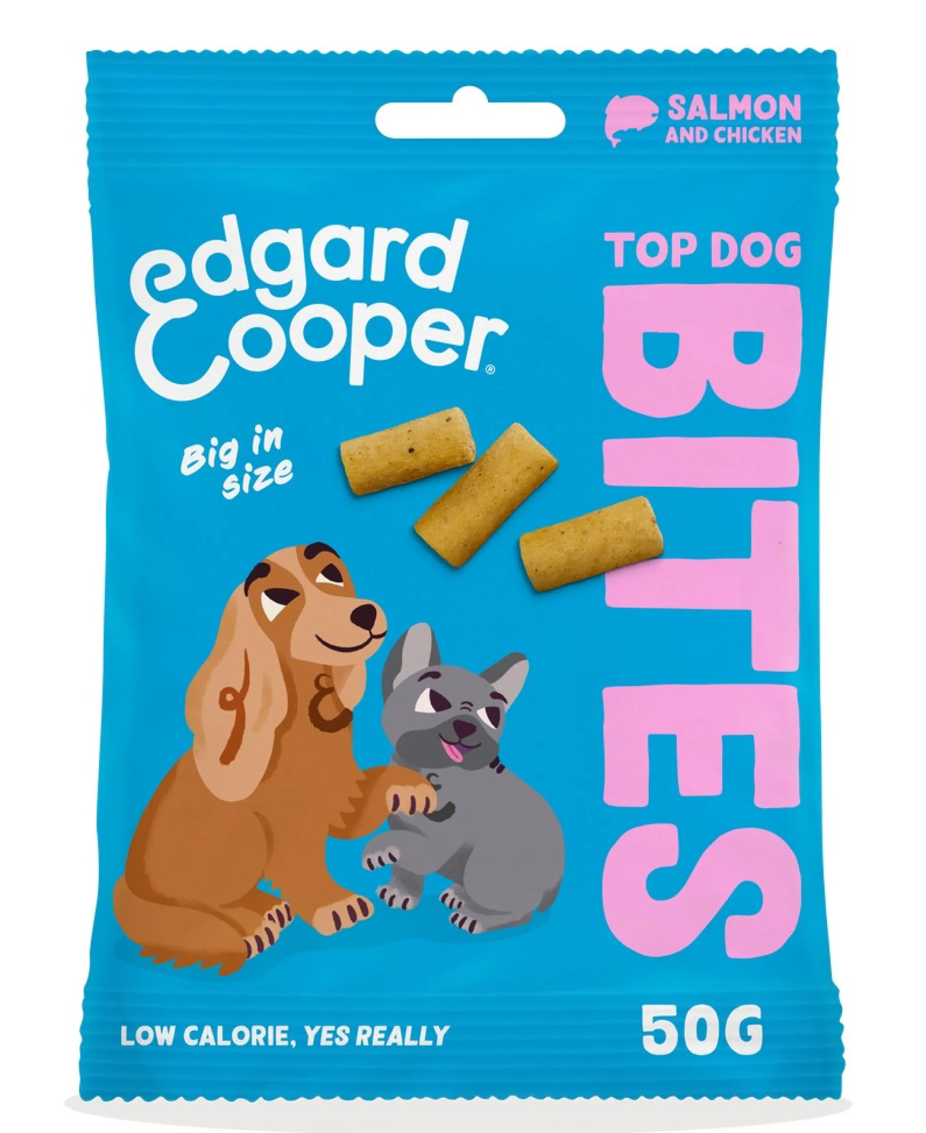 Hondensnack treats top dog bites met zalm en kip|ohgreen Hot