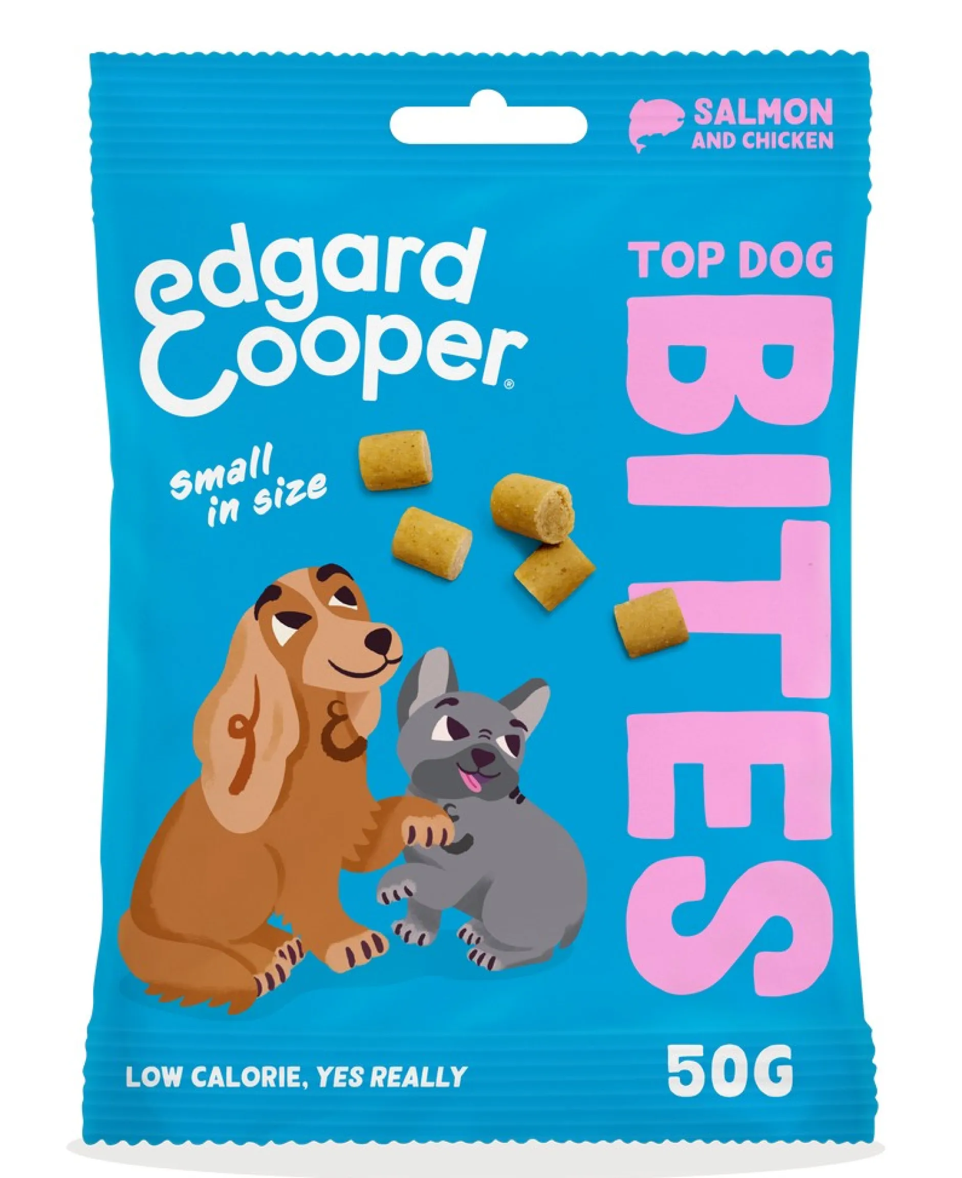 Hondensnack treats top dog bites met zalm en kip|ohgreen Sale