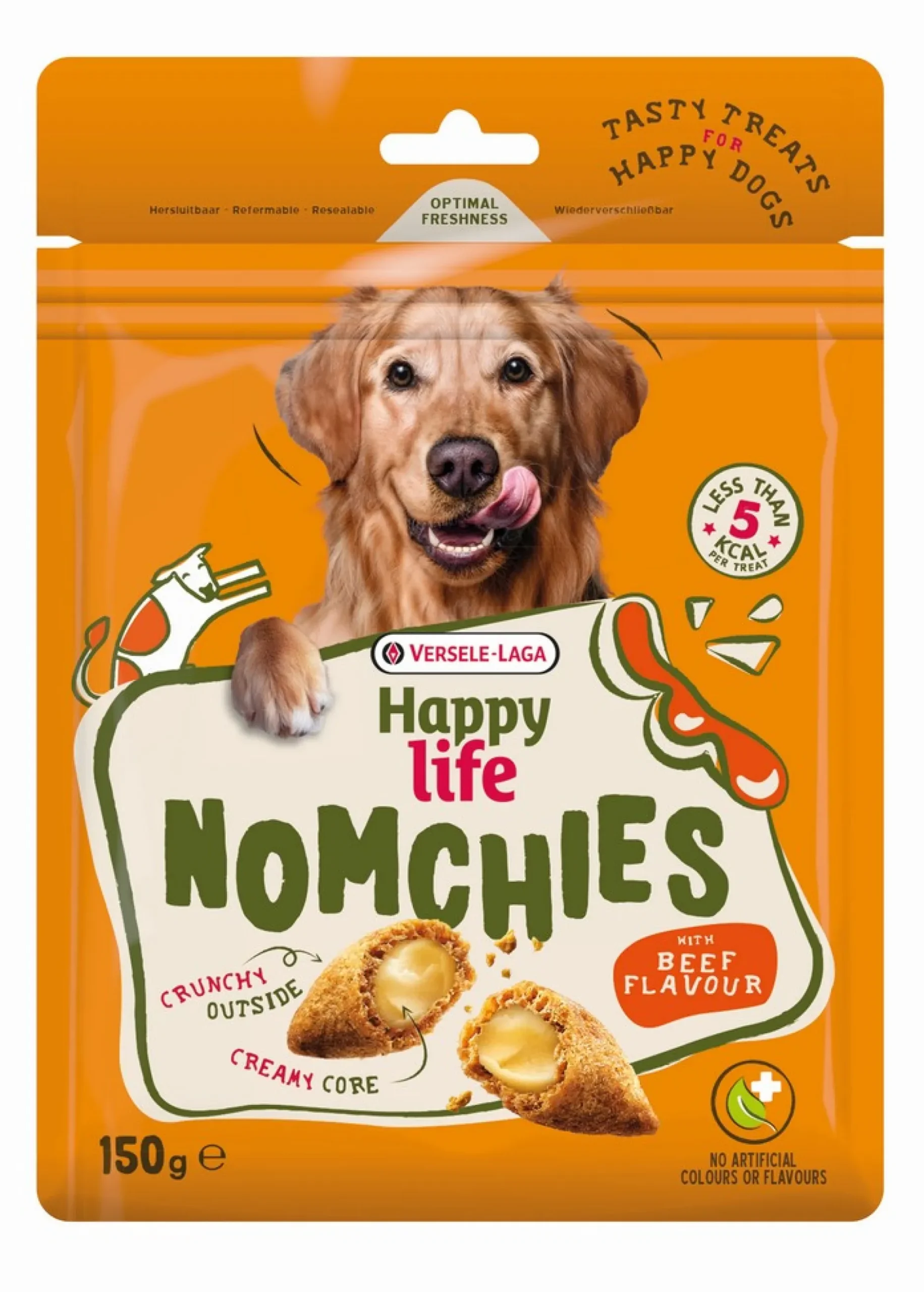 Hondensnackshappy life nomchies beef 150g|ohgreen New