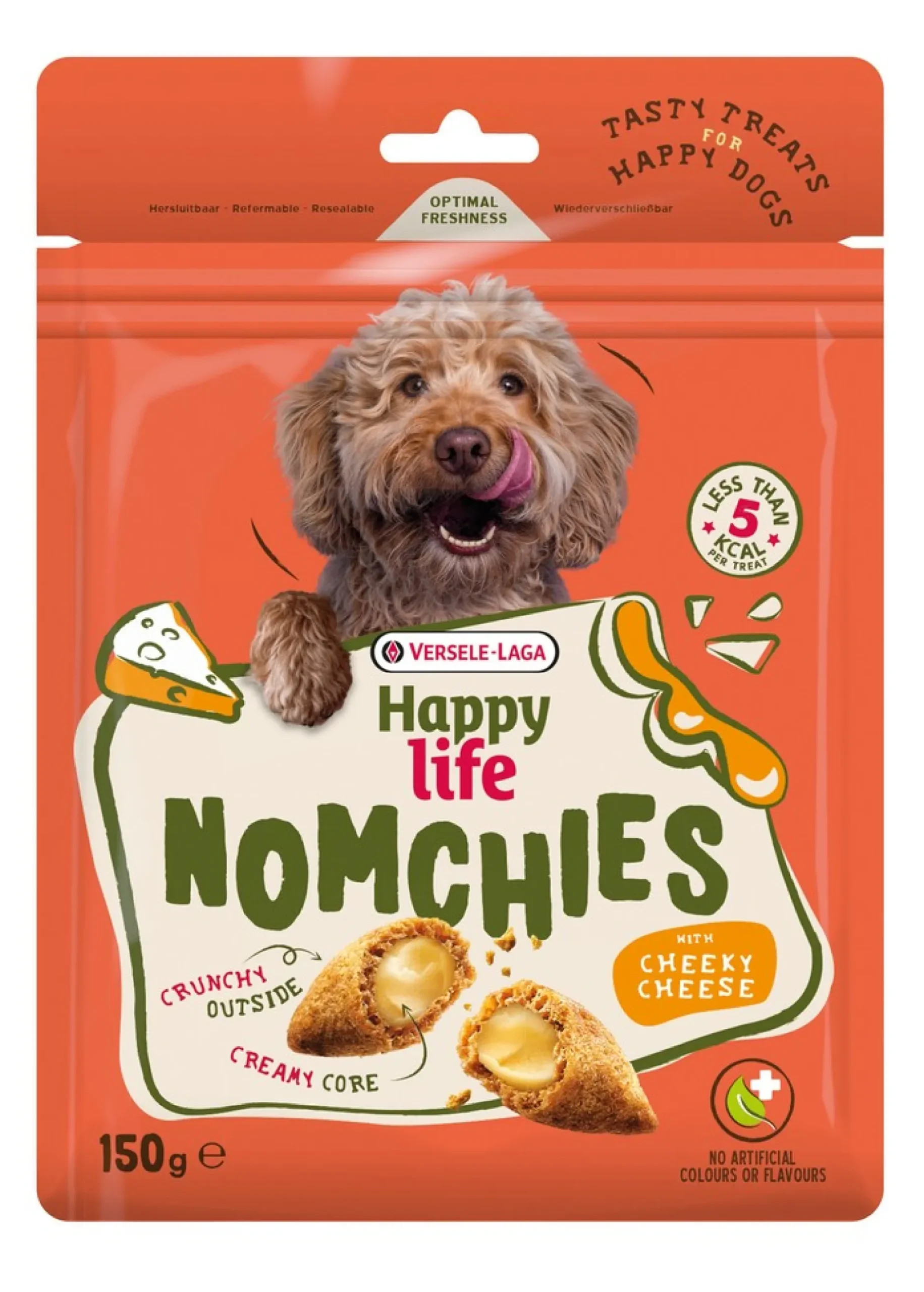 Hondensnackshappy life nomchies cheese 150g|ohgreen New
