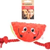 Hondenspeeltje bubto watermeloen met touw|ohgreen Online