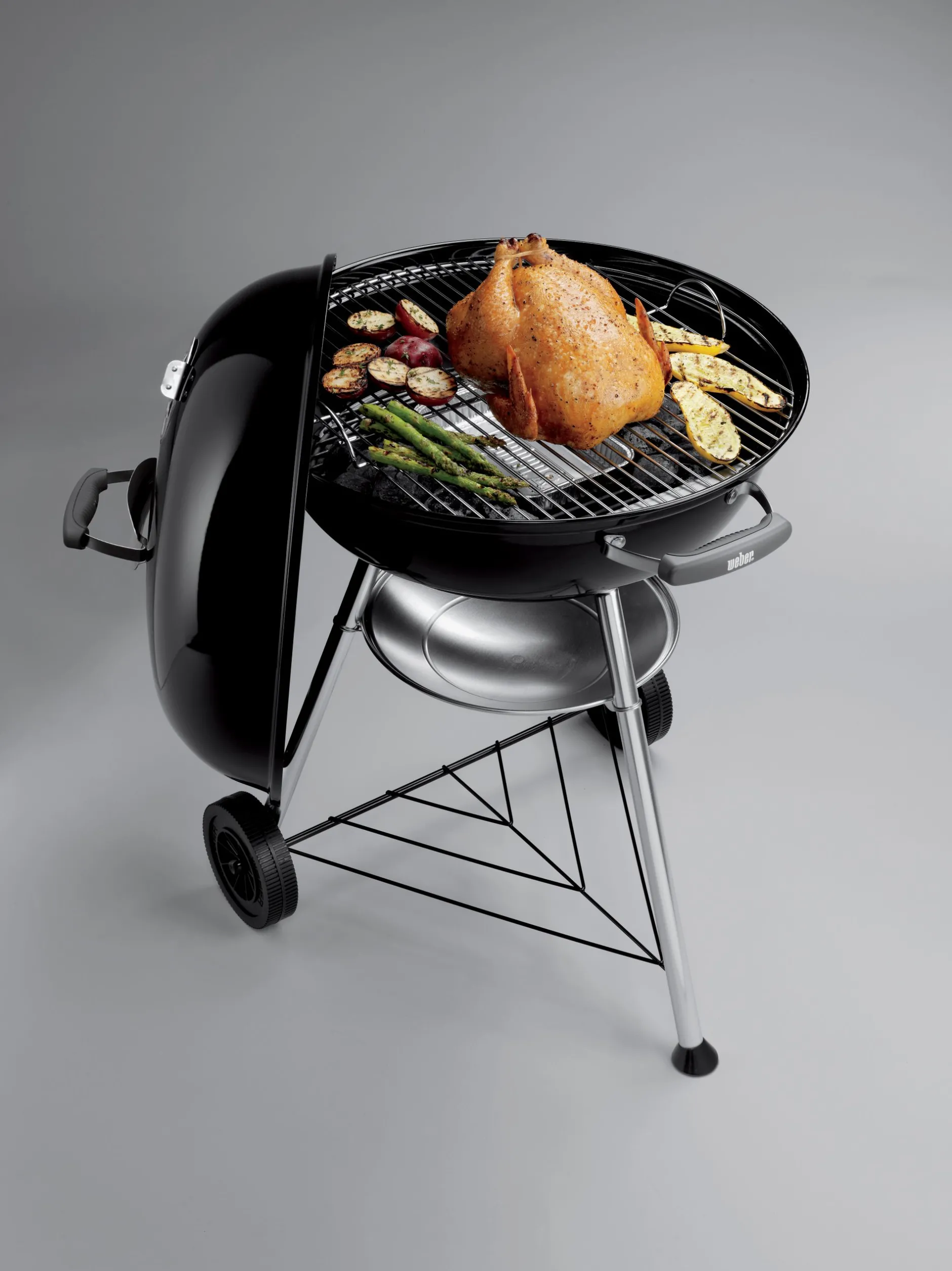 Houtskoolbarbecue compact kettle Ø57cm, black|ohgreen Sale