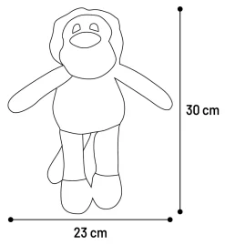 Hs tufflove leeuw bruin 30cm|ohgreen Sale