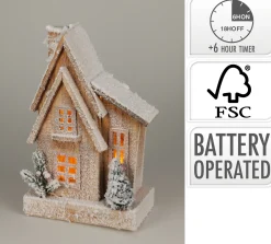 Huis met led sneeuw|ohgreen Outlet