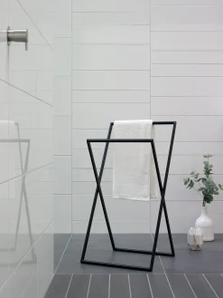 Icon handdoekenrek zwart|ohgreen Outlet