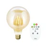 Idual filament bulb g125 e27 806lm ambergoud + remote|ohgreen Best