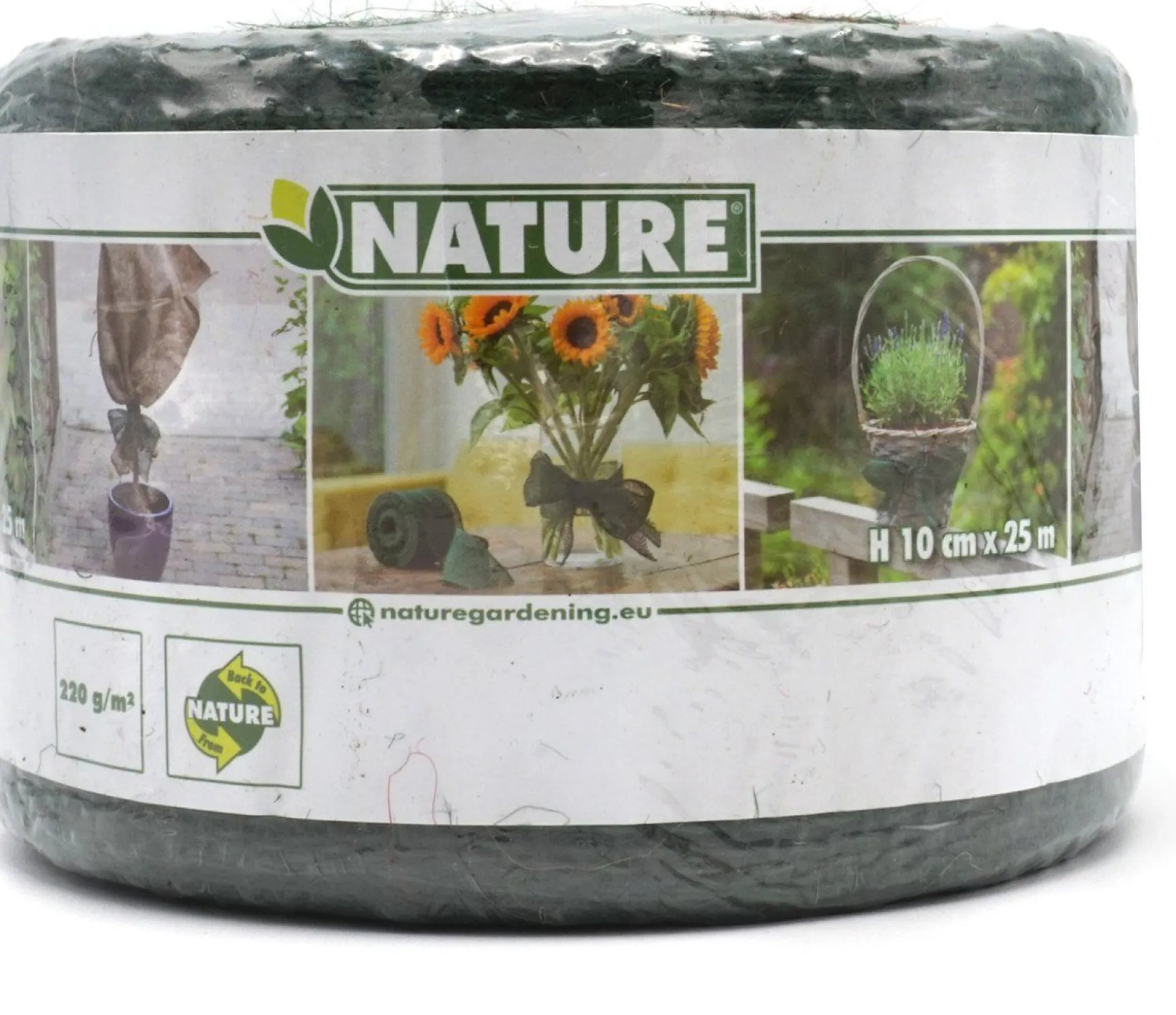 Juteband h10cmx25m groen 220g/m²|ohgreen Clearance