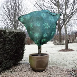 Jutehoes H100xØ75cm groen met aantrekkoord|ohgreen New